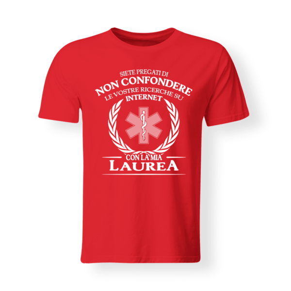 T-shirt infermiere rossa