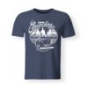 T-Shirt Pesca Carpfishing blu navy