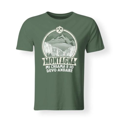 t-shirt uomo montagna