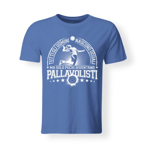 T-shirt da uomo blu Pallavolo