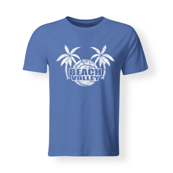 t-shirt Beach Volley blu uomo