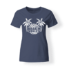 t-shirt Beach Volley blu nevy donna
