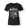 T-shirt Hogwarts donna nera