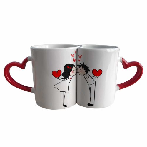 coppia di tazza romantica