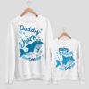 felpa daddy shark & baby shark