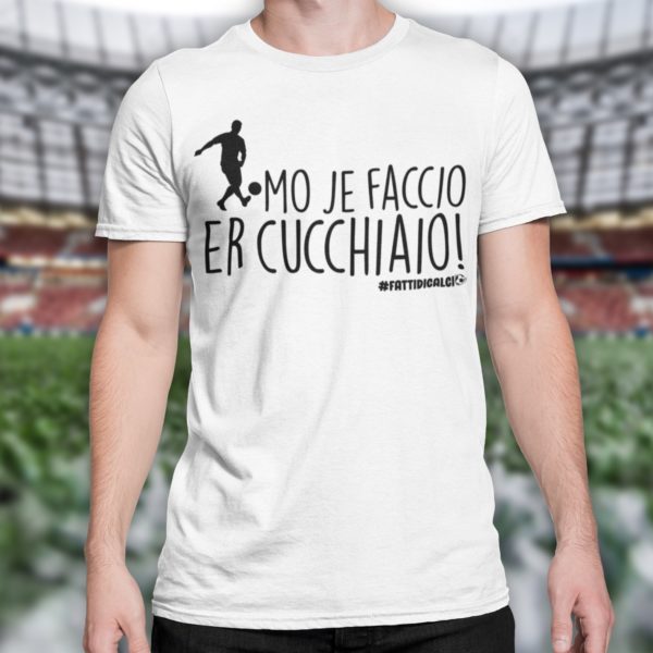 t shirt divertente frase romana calcio