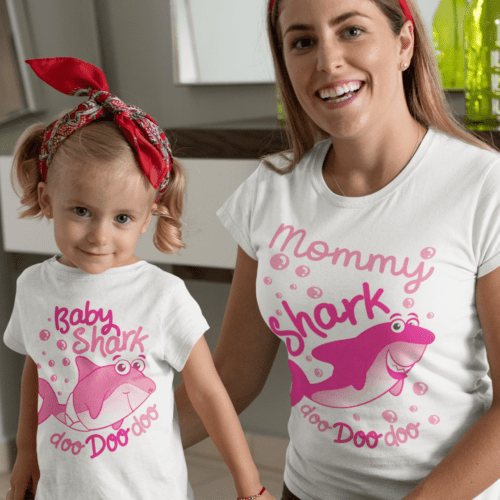 T-shirt mamma e bimba Hard Rock Mommy idea regalo madre e figlia! Baby 