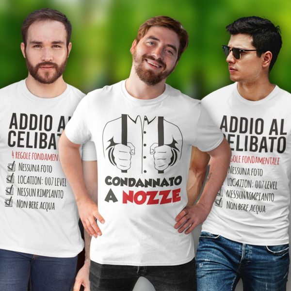 Pacchetto T-Shirt Addio Al Celibato